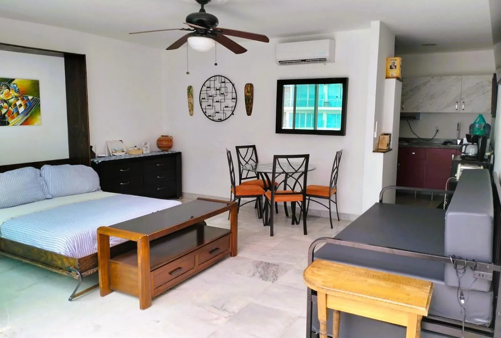 Estudio 573 Nuevo Vallarta, Frente Al Mar, Equipado Y Amueblado !